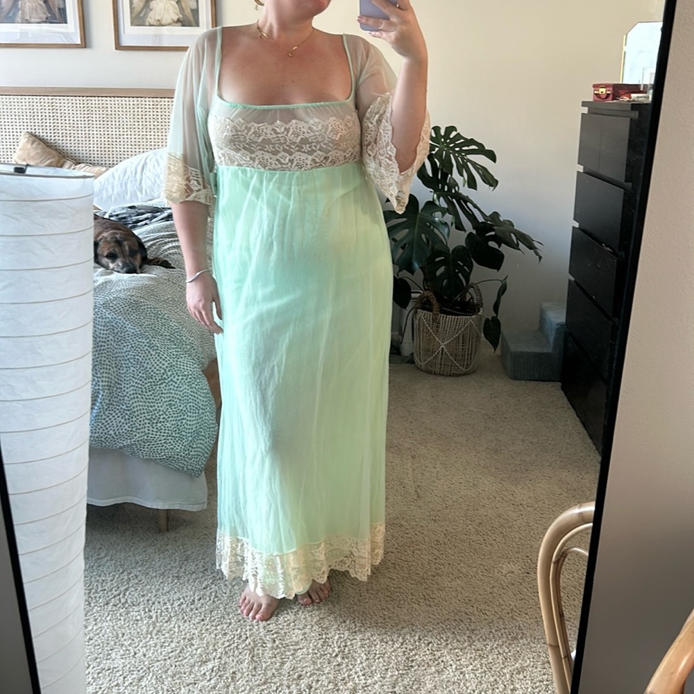 Vintage lace dress